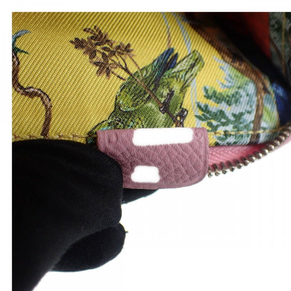 エルメス HERMES アザップコンパクト ミニ コインケース ヴォーエプソン モーヴシルベストル ピンク レディース【中古】【ABランク】