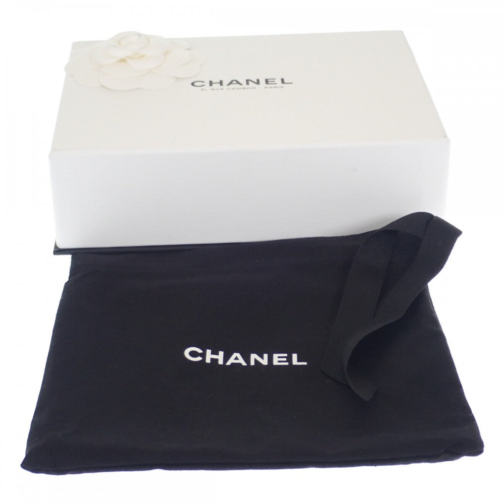 シャネル CHANEL 19フラップウォレット AP2809 三つ折り財布 ラムスキン ホワイト ゴールド金具 レディース【中古】【ABランク】