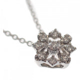 ポンテヴェキオ Ponte Vecchio エターナル GL2121N001WDM9H ネックレス Pt850プラチナ Pt999プラチナ ダイヤモンド レディース【中古】【Aランク】