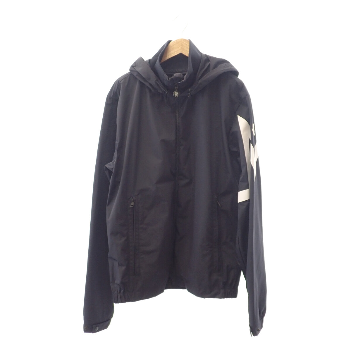 MONCLER モンクレール 22AW FETUQUE フード付き ジップアップパーカーポリエステル グリーン H20911A00152 54A91