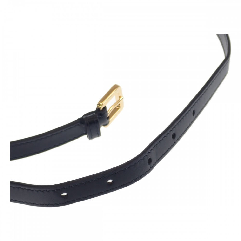 ディオール Dior 30モンテーニュアベニューバッグ スモール M9261UMOA_M900 ショルダーバッグ カーフ ブラック ゴールド金具 レディース【中古】【Aランク】