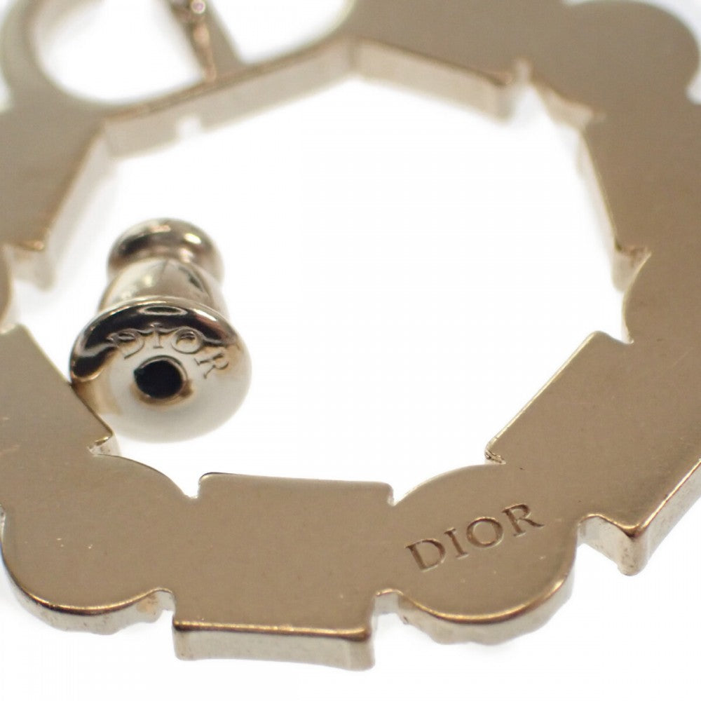 ディオール Dior PETIT CD E1858PTCCY ピアス メタル ブラッククリスタル ゴールド レディース【中古】【Aランク】