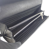 グッチ GUCCI ブロンディ コンチネンタルウォレット 760302_AACP7_1000 長財布 レザー ブラック レディース メンズ【中古】【Aランク】