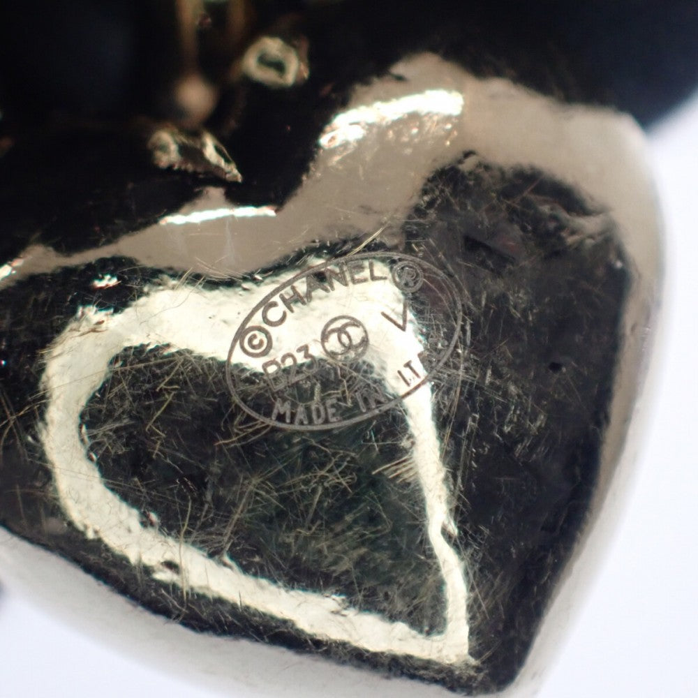 シャネル CHANEL ココマーク ハート フープ AB9094 ピアス メタル ゴールド レディース【中古】【ABランク】