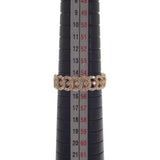 デザインジュエリー 14.5号 リング K18イエローゴールド ダイヤモンド レディース【中古】【Aランク】