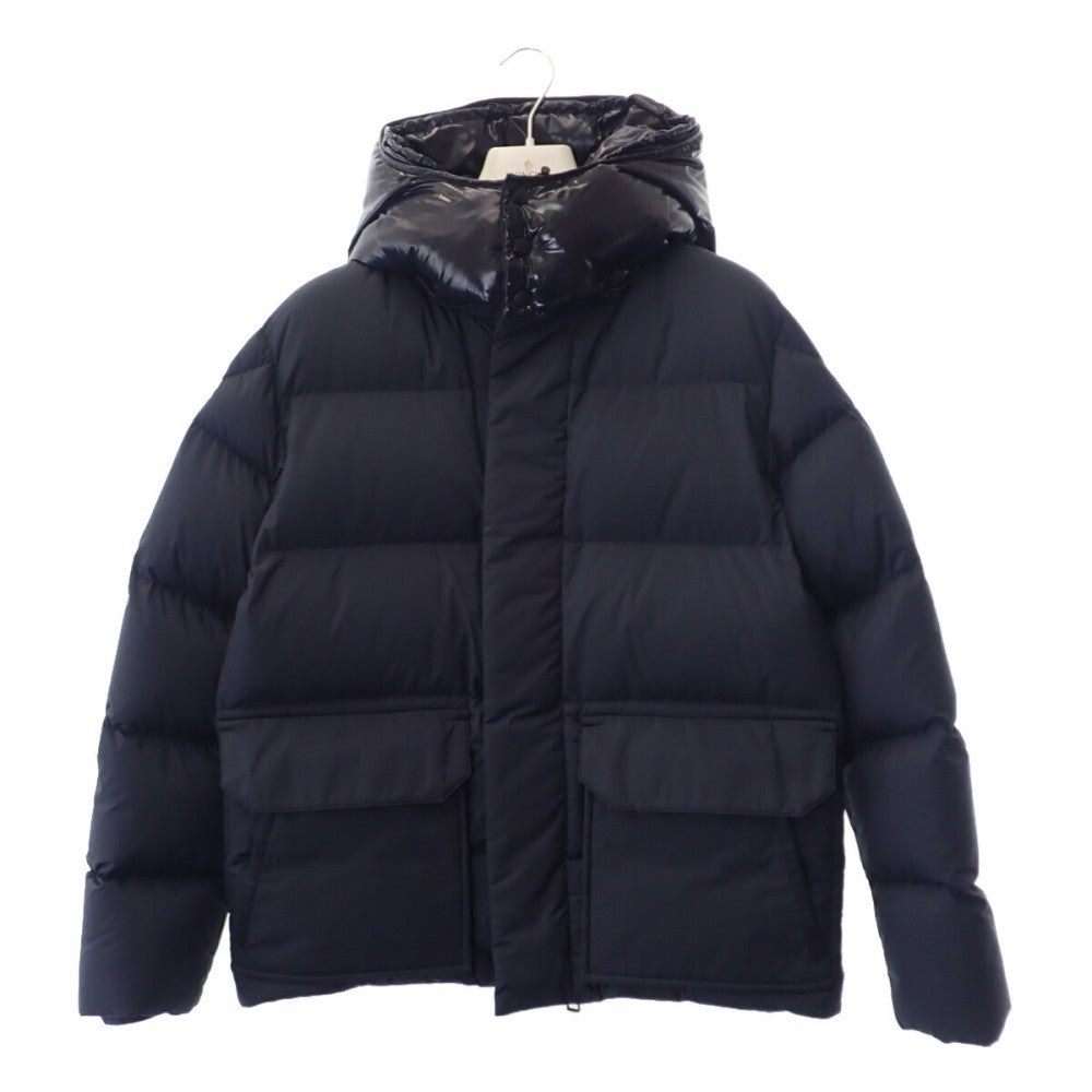 モンクレール MONCLER GLACIER アウター 2 E20914133785_549SM ダウンジャケット ポリエステル ネイビー メンズ【中古】【Aランク】