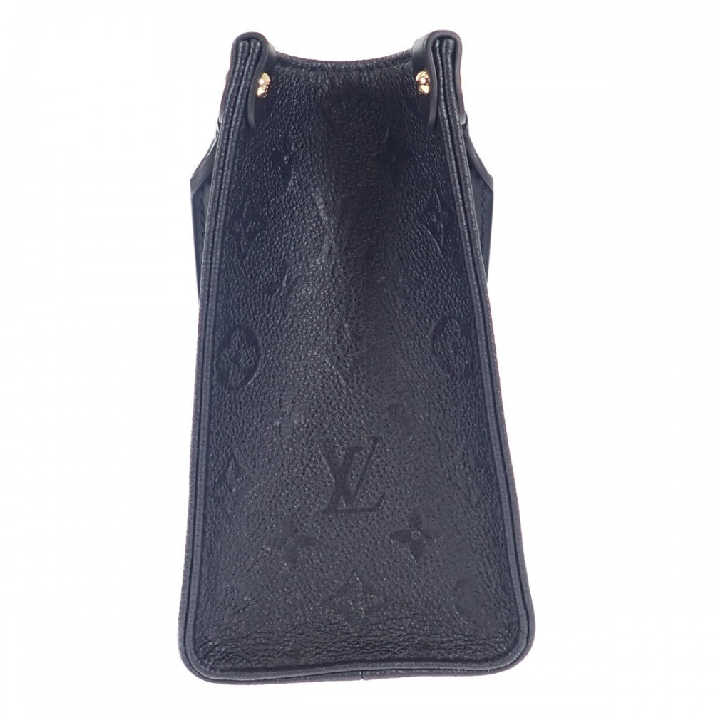 路易威登 LOUIS VUITTON OnTheGo PM M45653 兩用包 肩背包 Empreinte 黑色 Noir 女款【中古】【S級】