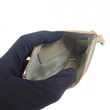 ディオール Dior キーケース レディディオール コインケース ラムスキン セージグリーン ゴールド金具 レディース【中古】【Aランク】