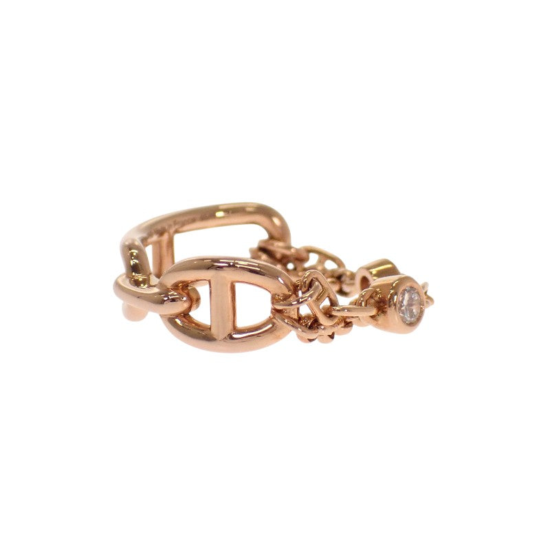 エルメス HERMES シェーヌダンクル カオス 9号 H222627B_00049 リング K18ピンクゴールド ゴールド ダイヤモンド #49 レディース【中古】【Aランク】