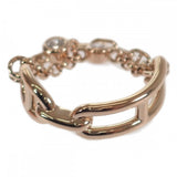 エルメス HERMES シェーヌダンクル カオス 9号 H222627B_00049 リング K18ピンクゴールド ダイヤモンド #49 レディース【中古】【Aランク】