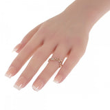 エルメス HERMES シェーヌダンクル カオス 9号 H222627B_00049 リング K18ピンクゴールド ダイヤモンド #49 レディース【中古】【Aランク】