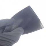 プラダ PRADA トライアングルロゴ カードケース サフィアーノ ブラック レディース【中古】【Aランク】