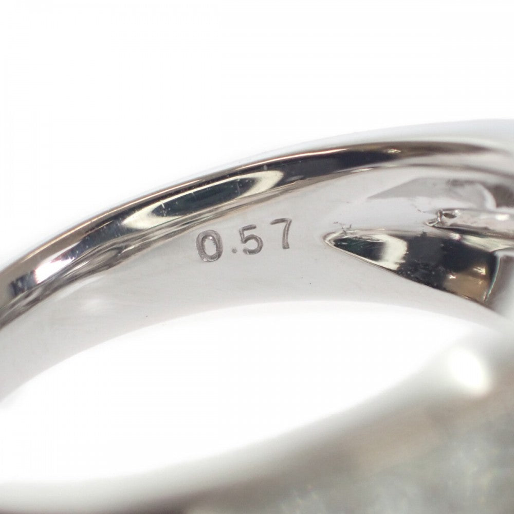 【中古】星の砂 star sand アクセサリー リング Pt900プラチナ 10.5号 ダイヤモンド レディース【Aランク】