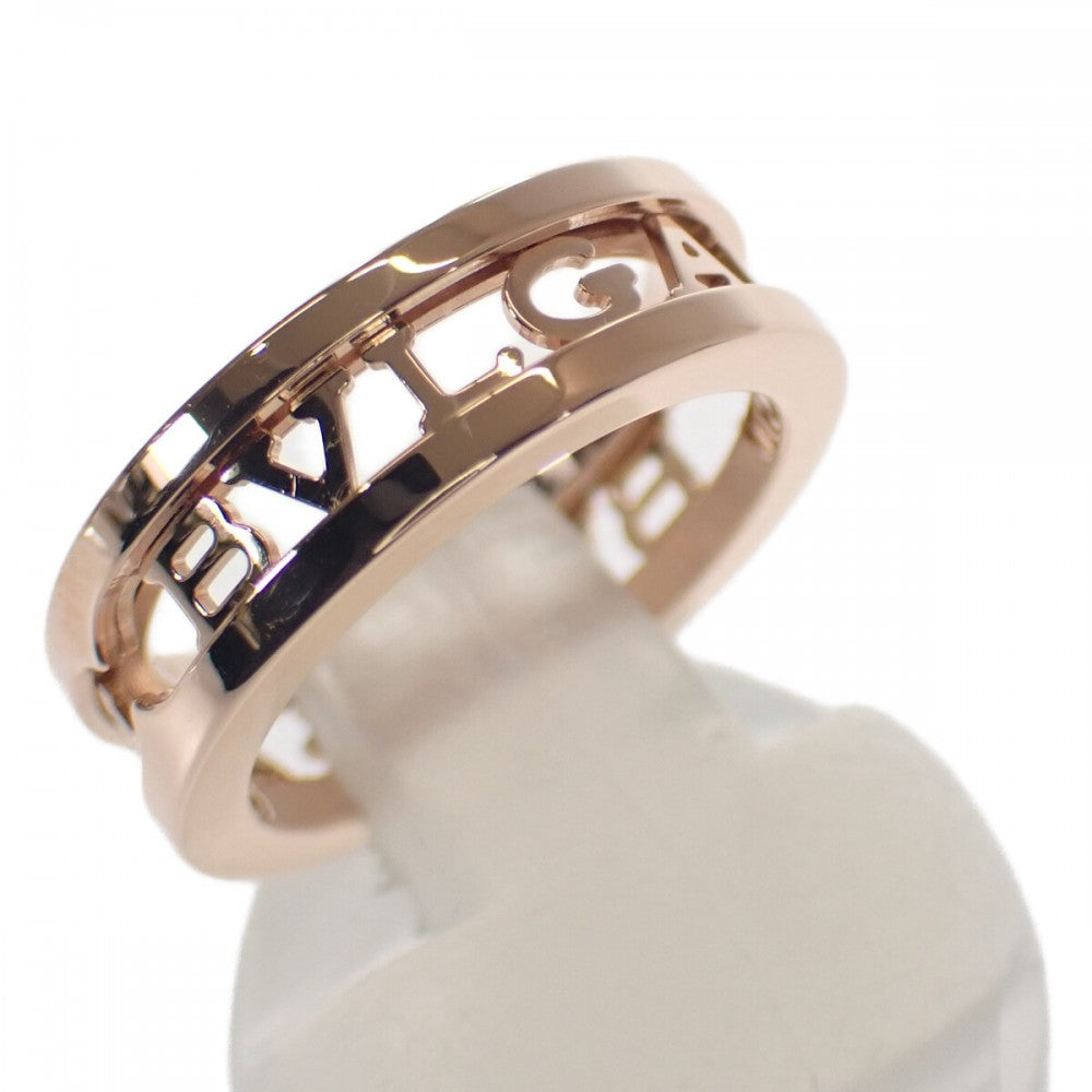 ブルガリ BVLGARI ロゴスパイラル B-zero1 ビーゼロワン 7号 358705 リング K18ピンクゴールド #47 レディース【中古】【Aランク】