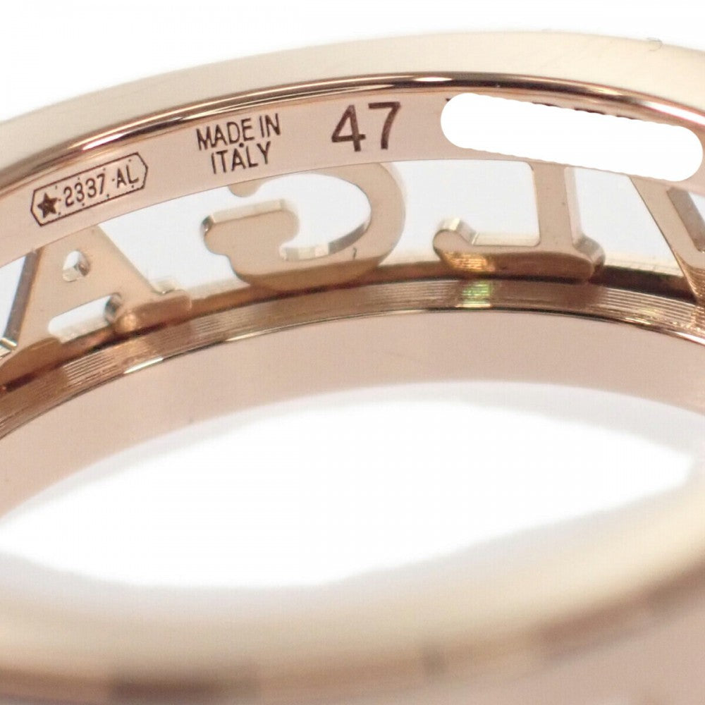 ブルガリ BVLGARI ロゴスパイラル B-zero1 ビーゼロワン 7号 358705 リング K18ピンクゴールド #47 レディース【中古】【Aランク】
