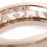 ブルガリ BVLGARI ロゴスパイラル B-zero1 ビーゼロワン 7号 358705 リング K18ピンクゴールド #47 レディース【中古】【Aランク】
