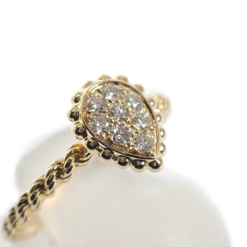 ブシュロン Boucheron セルパンボエム 5号 JRG02143 リング K18イエローゴールド ダイヤモンド エクストラスモール レディース【中古】【Aランク】