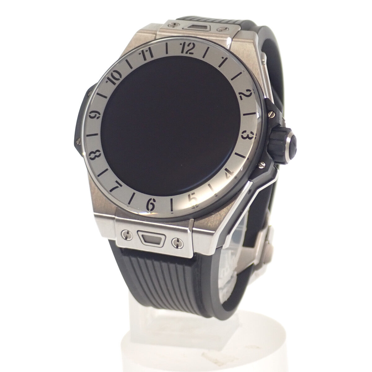 ビッグ・バンe チタニウム メンズ 腕時計 スマートウォッチ 440.NX.1100.RX ラバーベルト チタン  ブラック文字盤【ISEYA【中古ブランド品通販ISEYA】