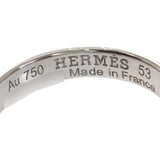 エルメス HERMES エヴァー ヘラクレス 12.5号 H119853B_00046 リング K18ホワイトゴールド ダイヤモンド #53 レディース【中古】【Aランク】