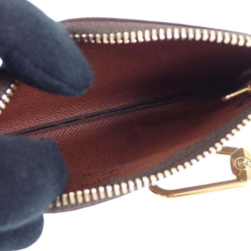 ルイヴィトン LOUIS VUITTON ポシェット・クレ M62650 モノグラム コインケース ブラウン レディース メンズ【中古】【Sランク】