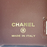 シャネル CHANEL iPhone13/13proケース スマホカバー AP2689 携帯・スマホアクセサリー キャビアスキン マトラッセ ブラック レディース【中古】【ABランク】