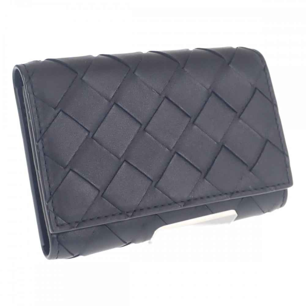 ボッテガヴェネタ BOTTEGA VENETA 630336VCPQ48803 キーケース イントレチャート ネロ ブラック メンズ【中古】【Aランク】