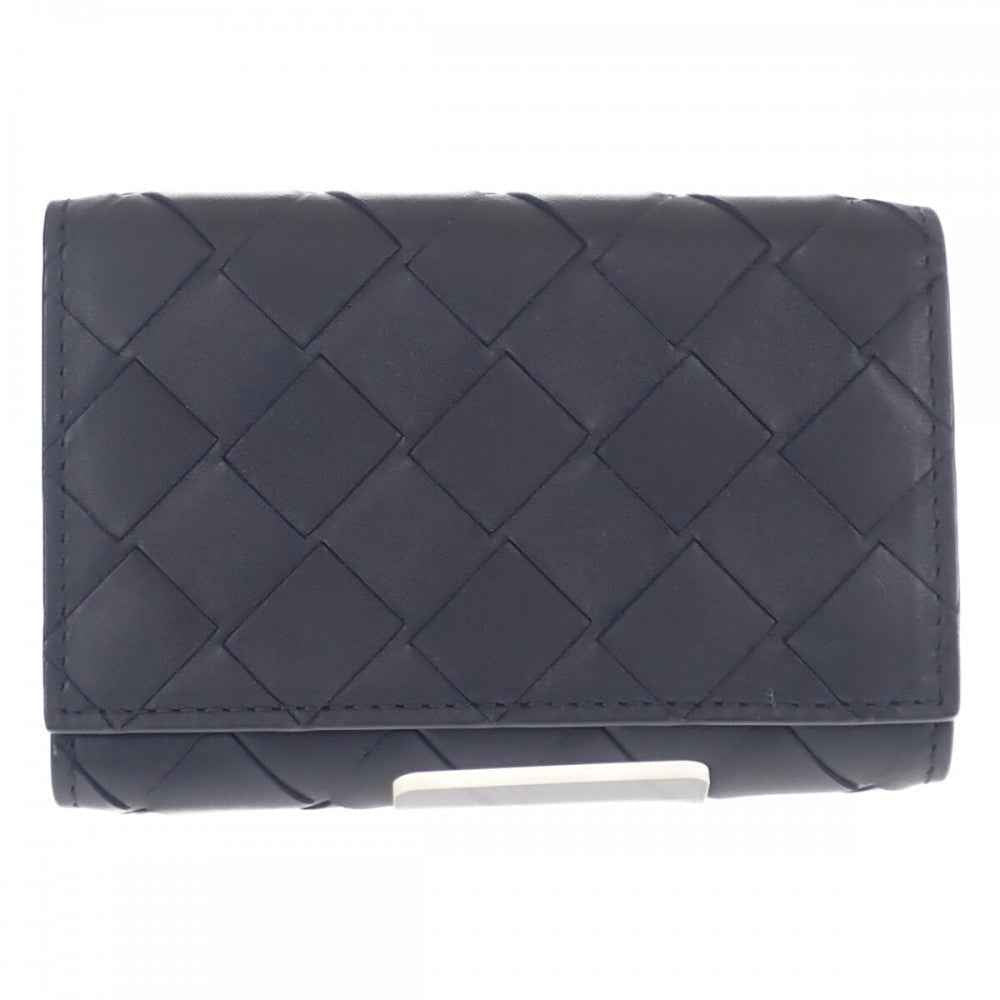 ボッテガヴェネタ BOTTEGA VENETA 630336VCPQ48803 キーケース イントレチャート ネロ ブラック メンズ【中古】【Aランク】