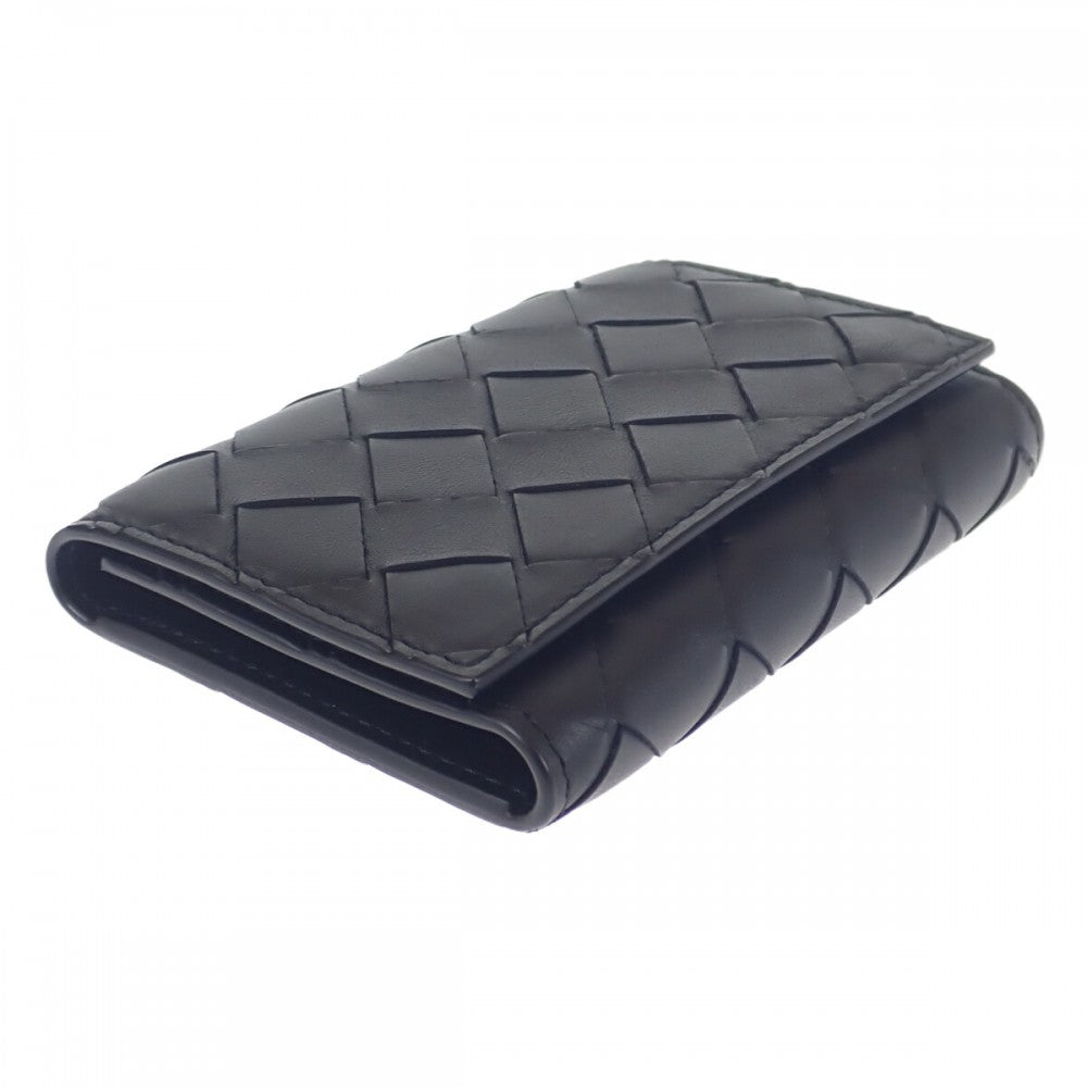 ボッテガヴェネタ BOTTEGA VENETA 630336VCPQ48803 キーケース イントレチャート ネロ ブラック メンズ【中古】【Aランク】