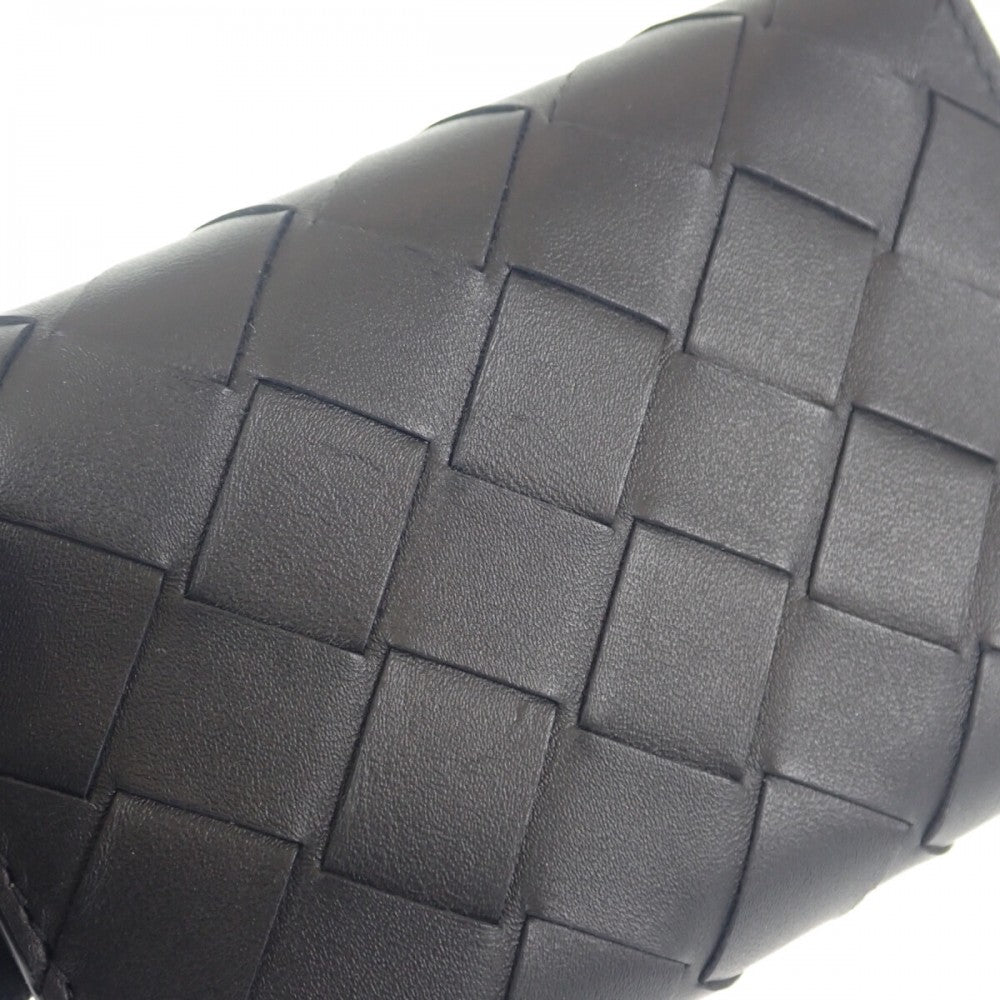 ボッテガヴェネタ BOTTEGA VENETA 630336VCPQ48803 キーケース イントレチャート ネロ ブラック メンズ【中古】【Aランク】