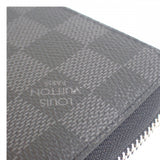ルイヴィトン LOUIS VUITTON ジッピー・オーガナイザー NM N60111 ダミエグラフィット 長財布 ブラック メンズ【中古】【Aランク】