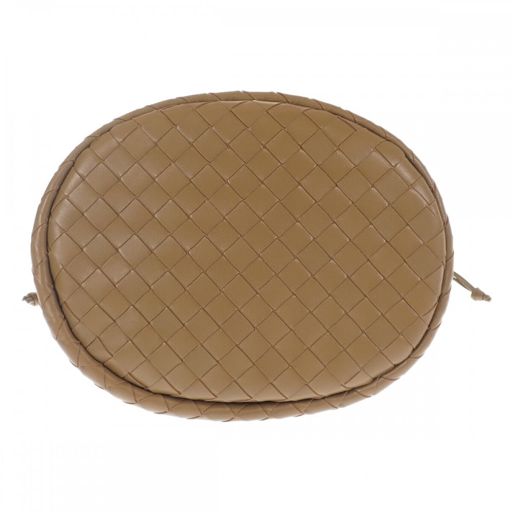 ボッテガヴェネタ BOTTEGA VENETA スモールカステッロ 753067VCPP17746 ショルダーバッグ ラムスキン エイコーン レディース【中古】【Aランク】