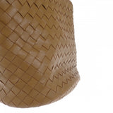 ボッテガヴェネタ BOTTEGA VENETA スモールカステッロ 753067VCPP17746 ショルダーバッグ ラムスキン エイコーン レディース【中古】【Aランク】