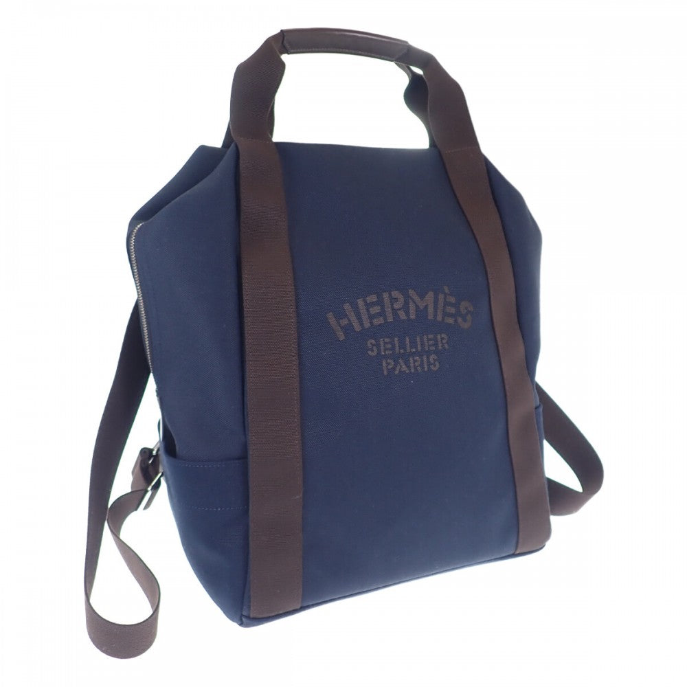 エルメス HERMES グルーム バックパック H800642EK リュック・デイパック トワルシェブロン フー メンズ レディース【中古】【Aランク】