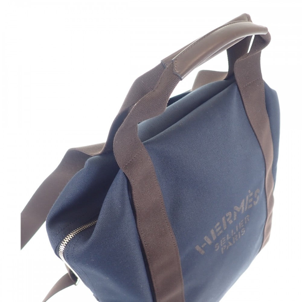 エルメス HERMES グルーム バックパック H800642EK リュック・デイパック トワルシェブロン フー メンズ レディース【中古】【Aランク】