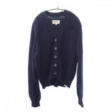 メゾンマルジェラ MAISON MARGIELA Decontracte ラグランスリーブ 2022SS L S51GP0255 カーディガン コットン ネイビー メンズ レディース【中古】【ABランク】