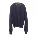 メゾンマルジェラ MAISON MARGIELA Decontracte ラグランスリーブ 2022SS L S51GP0255 カーディガン コットン ネイビー メンズ レディース【中古】【ABランク】