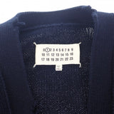 メゾンマルジェラ MAISON MARGIELA Decontracte ラグランスリーブ 2022SS L S51GP0255 カーディガン コットン ネイビー メンズ レディース【中古】【ABランク】