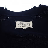 メゾンマルジェラ MAISON MARGIELA Decontracte ラグランスリーブ 2022SS L S51GP0255 カーディガン コットン ネイビー メンズ レディース【中古】【ABランク】