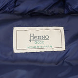 ヘルノ Herno ウォーターレペレント 52 PI0676U_12361_9206 ダウンジャケット ナイロン ネイビー メンズ【中古】【Aランク】