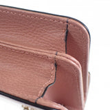 グッチ GUCCI インターロッキングG アウトレット ショルダーバッグ カーフ ピンク ゴールド金具 レディース【中古】【ABランク】