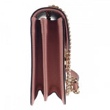 グッチ GUCCI インターロッキングG アウトレット ショルダーバッグ カーフ ピンク ゴールド金具 レディース【中古】【ABランク】