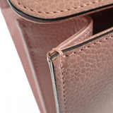 グッチ GUCCI インターロッキングG アウトレット ショルダーバッグ カーフ ピンク ゴールド金具 レディース【中古】【ABランク】
