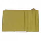 プラダ PRADA サフィアーノ カードホルダー 1MC086_QHH_F0322 カードケース レザー シトロンイエロー レディース【中古】【Aランク】