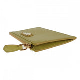 プラダ PRADA サフィアーノ カードホルダー 1MC086_QHH_F0322 カードケース レザー シトロンイエロー レディース【中古】【Aランク】