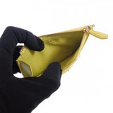 プラダ PRADA サフィアーノ カードホルダー 1MC086_QHH_F0322 カードケース レザー シトロンイエロー レディース【中古】【Aランク】