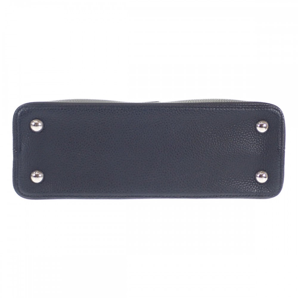 ルイヴィトン LOUIS VUITTON カプシーヌPM M42242 2WAYバッグ ハンドバッグ トリヨンレザー ノワール フューシャ レディース【中古】【Aランク】