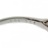 デザイン ジュエリー ハート 15号 リング Pt900プラチナ ダイヤモンド レディース【中古】【Aランク】