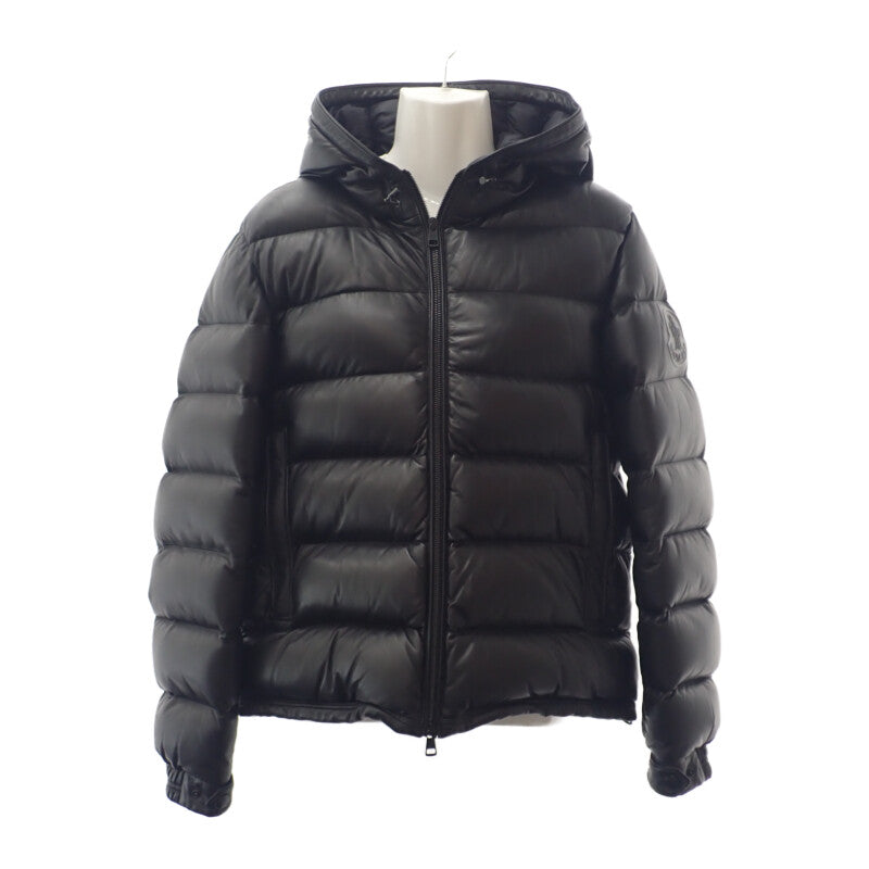 モンクレール MONCLER GEBROULAZ 2 F20911A59600 50118 ダウンジャケット ラムスキン ブラック メンズ【中古】【Aランク】