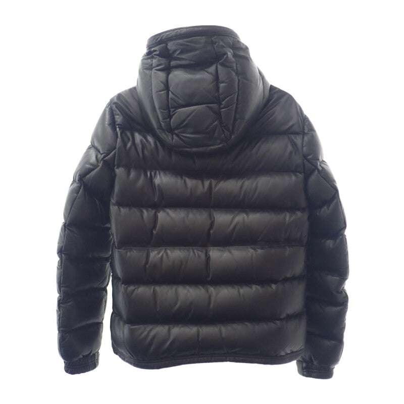 【商談中/対象者以外注文不可】モンクレール MONCLER GEBROULAZ 2 F20911A59600 50118 ダウンジャケット ラムスキン ブラック メンズ【中古】【Aランク】