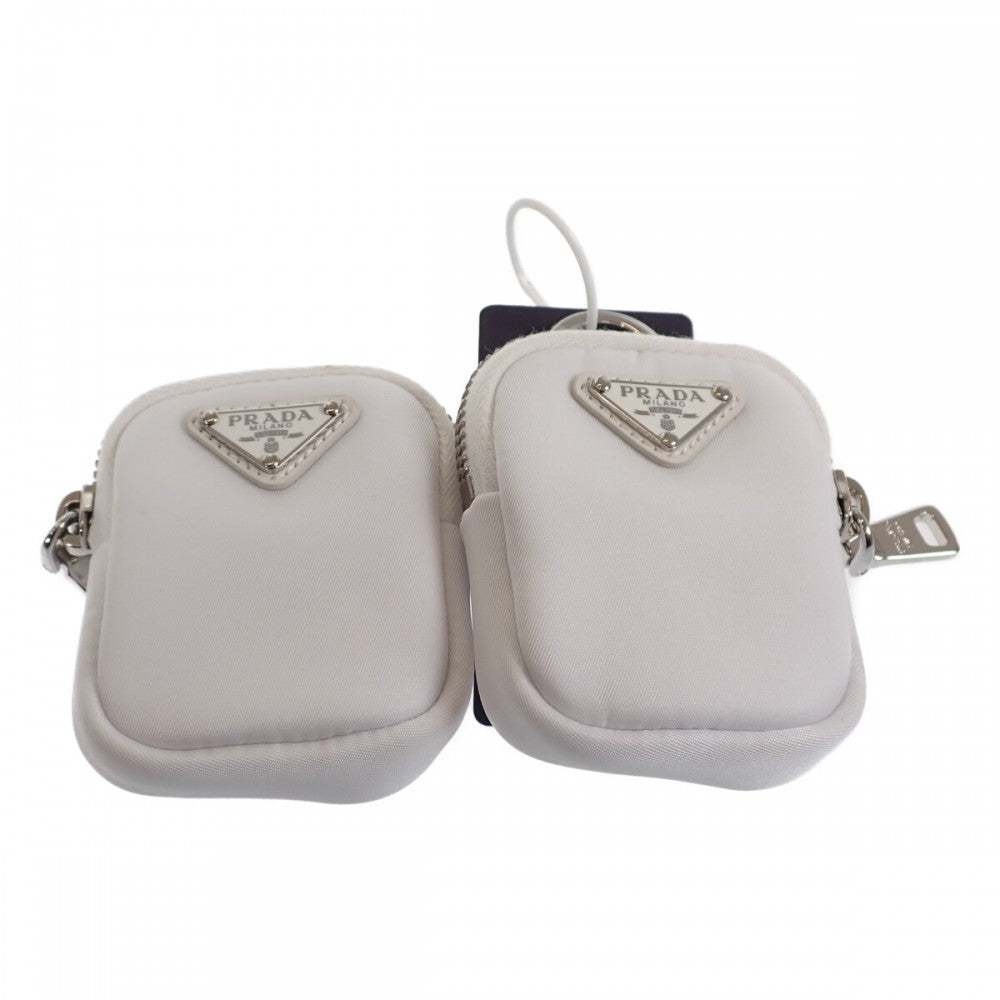 プラダ PRADA アディダス Re-Nylon フォーラム ローカット 2EG390 スニーカー ナイロン ホワイト メンズ【中古】【SAランク】